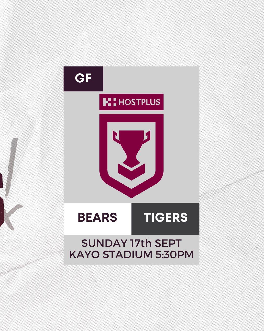 UPCOMING GAMES - burleighbears